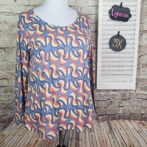Ombre Rainbow Cotton Blend LuLaRoe Lynnae